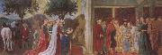 Piero della Francesca Adoration of the Holy Wood and the Meeting of Solomon and the Queen of Sheba Germany oil painting artist